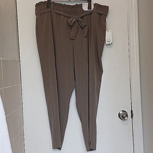 High Rise paper Bag Waist pants